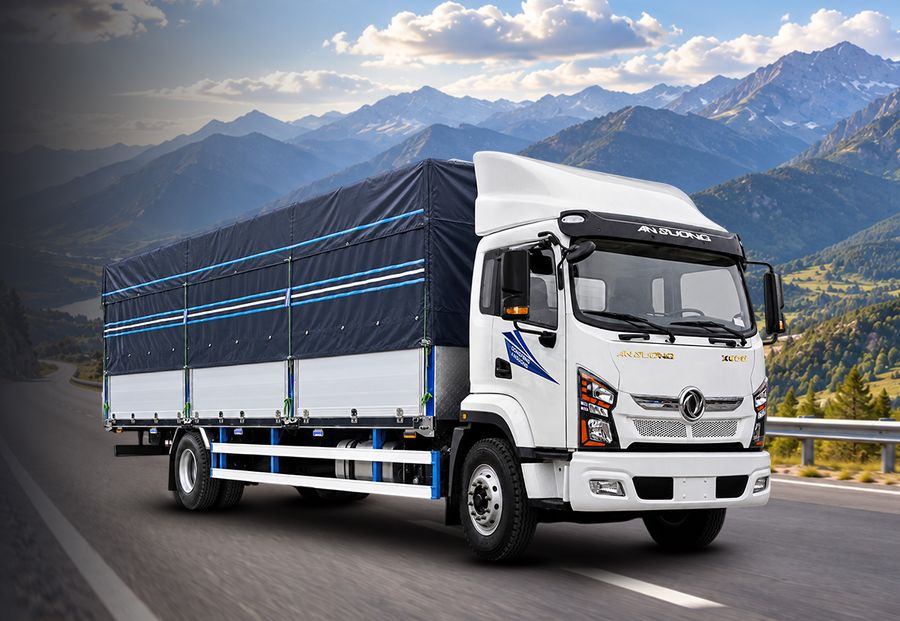 Dongfeng X1 X800 thùng mui bạt 6m3